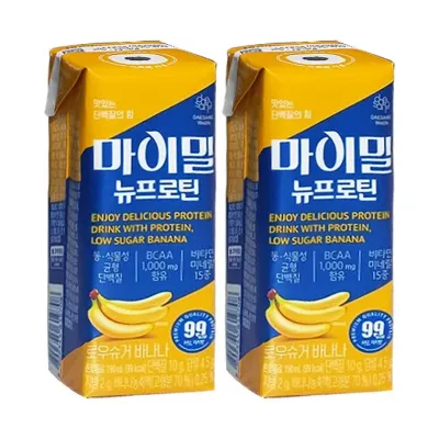 마이밀 마시는 뉴프로틴 로우슈거 바나나 190ml 60팩