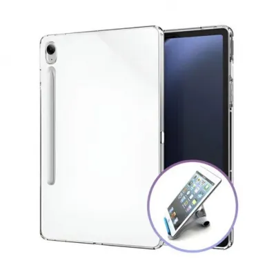 갤럭시탭S6 라이트 젤리 TPU 투명 케이스+ 스피드 거치대