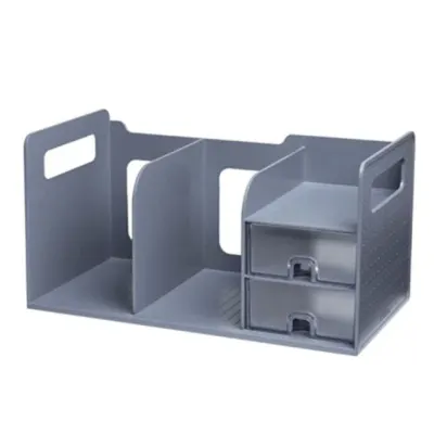 시스맥스 서랍책꽂이 GR 그레이 No.42300 280139 404x210x207mm (1개입)