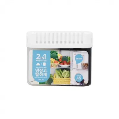 2in1 냉장고 탈취제(숯+베이킹)