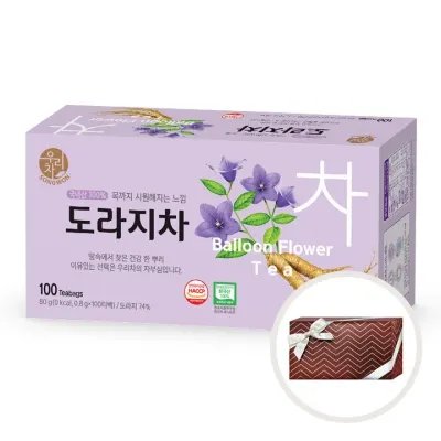 (무배/수제선물포장) 송원 도라지차 100티백