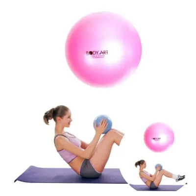 마사지볼 소프트 토닝볼 10in 운동공 핑크 웨이트볼 폼볼 스트레칭볼