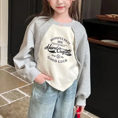 LA믹스 여아 긴팔 볼레로 레이어드 맨투맨 206228