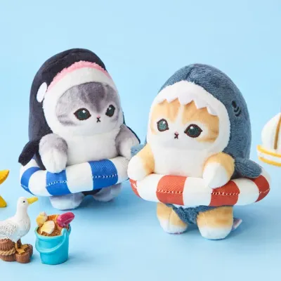 모후샌드 고래상어 마스코트 인형키링 11cm-랜덤