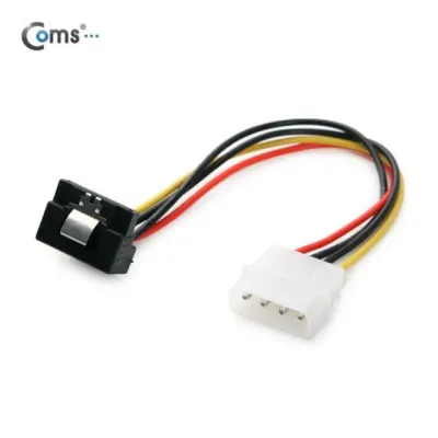 SATA 전원 케이블 오른쪽 꺾임 SATA 15핀 15cm HDD SSD 저장장치 전원 연결 케이블