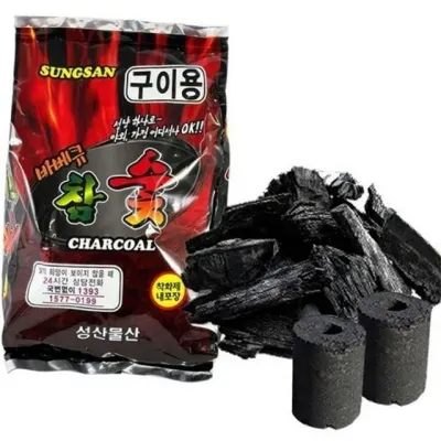 캠핑용 바베큐 숯 참숯 숯불 쏘시개 야외용 화로용 착화제 구이용 불판