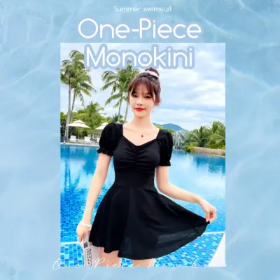 [BBT4] 체형커버 원피스 모노키니 셔링 커버업 수영복 스타일링
