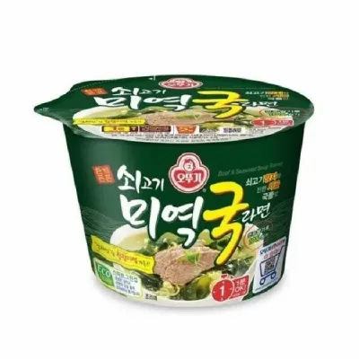 쇠고기미역국 라면 12입 건강 스낵 간편 조리식품