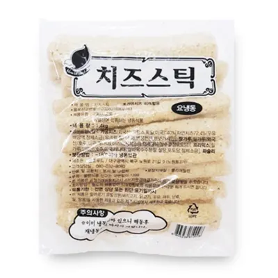 롱롱 치즈스틱 1.4kgX10봉 70g x 200개 냉동식품