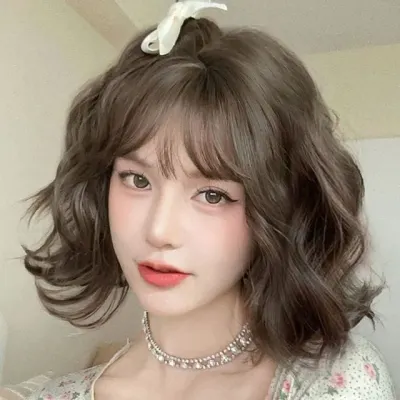 물결웨이브 단발 통가발 폰디즈 여성