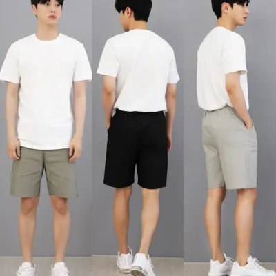 잔량덤핑 플렉스 반바지 남자바지 빅사이즈 여름 면 린넨 바지 팬츠