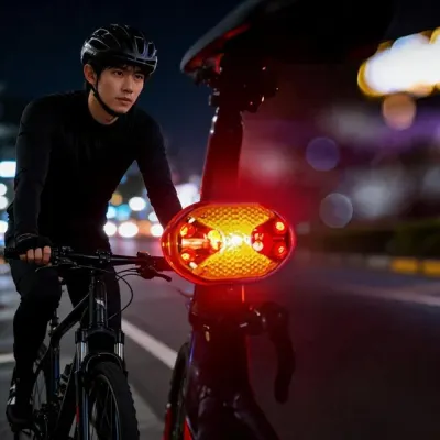 킥보드 자전거 LED 후미등 라이트 야간 주행 안전 용품 캠핑 데일리 스타일