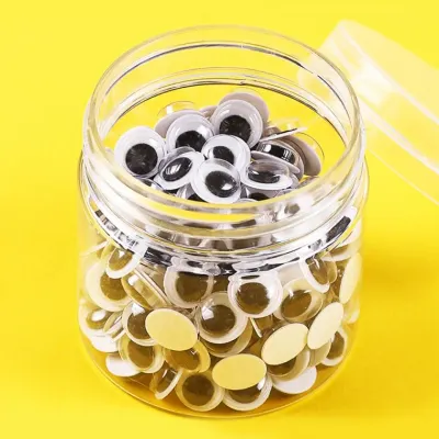 인형 눈알 10mm 1통(10g) 완구 스티커 눈알