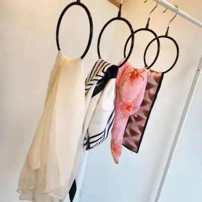 행거 소품걸이 미끄럼방지 논슬립옷걸이 링 스카프 넥타이 수건 세아무역 넥타이걸이 머플러걸이
