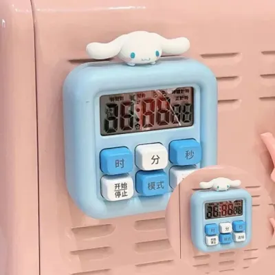 스톱워치 산리오 디지털 스톱워치 시나모롤 타이머 초시계 스탑워치