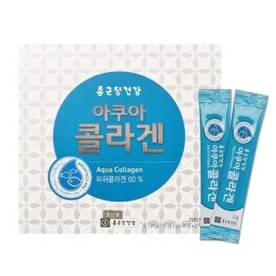 종근당건강 아쿠아 콜라겐 2g x 60포
