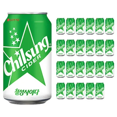 롯데 칠성사이다 355ml x 24캔
