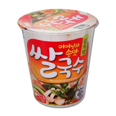 백제 쌀국수 컵 김치맛 58g x 6입 x 4
