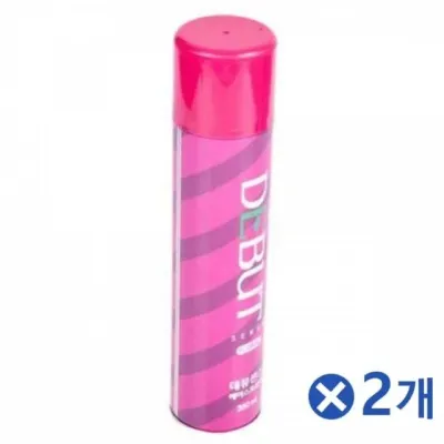 헤어스타일링 스프레이 350ml 2개 헤어고정 머리스타일링 강력 하드스프레이