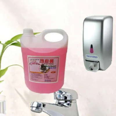 대용량 거품 리필 물비누 액체 화장실 비누 4000ml