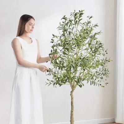 올리브나무 조화 식물 인조나무 원예 인테리어 장식 소품 플렌테리어 3 sizes