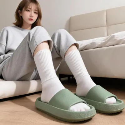 실내화 층간소음 방지 신발 두꺼운 경량 거실화 사무실화 집안 실내용