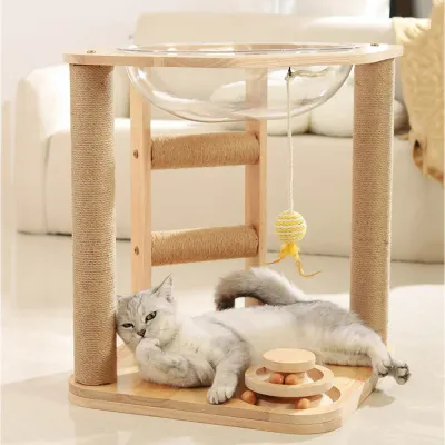 고양이 스크래쳐 사냥놀이 캣타워06