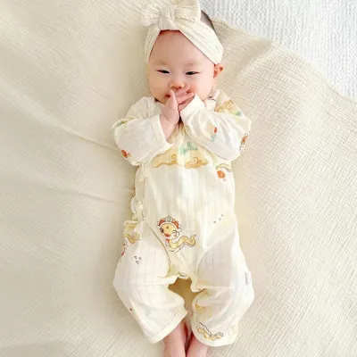 여름 옷 아가 유아 신생아 바디슈트 아기복 유아복 a24 아기의 점프 수트 여름 얇은 뼈없는 신생아