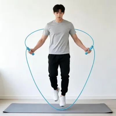 줄넘기 논슬립 운동기구 유산소 트레이닝 실내 실외 체력관리 성인 학생용