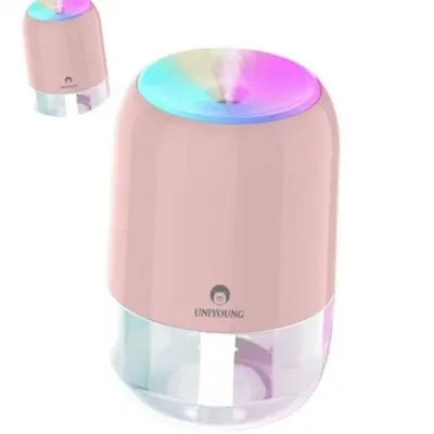 탁상용 가습기 무드등 가습기 컴팩트 초음파 200ml 사무실 저소음 휴대용 가정용 차량용