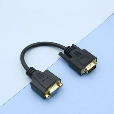 coms 모니터 젠더 RGB 20cm VGA 15P M F 컴퓨터