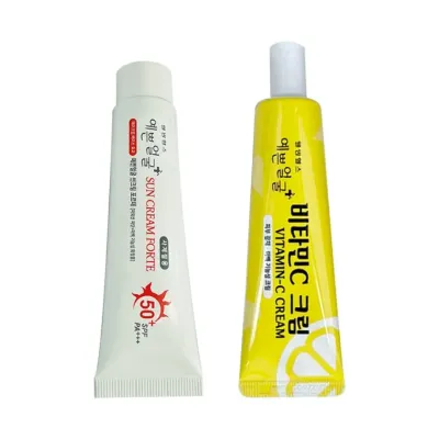 예쁜얼굴 썬크림 비타민C크림
