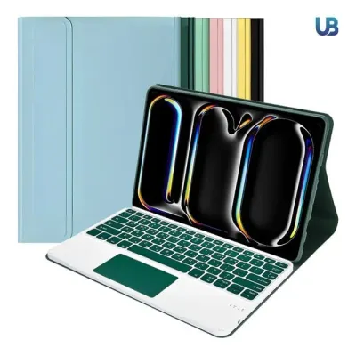 UB 갤럭시 탭 S12 울트라 파스텔 콤비 터치 패드 키보드 케이스