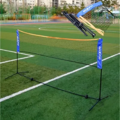 접이식 배드민턴 네트 휴대용 배구 네트 야외용 가정용 간이 운동