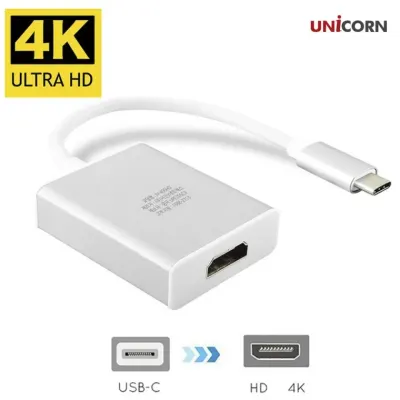 유니콘 USB C타입 TO HDMI 변환젠더 컨버터 4K UHD지원 JV-400HD