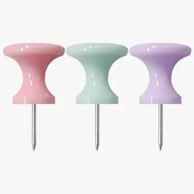 서류클립 예쁜클립 마카롱 손잡이 사무용품 사무용 압정 대