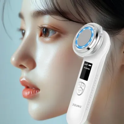젠느 뷰티디바이스 HIT-J100 얼굴마사지기 피부미용기기 갈바닉 고주파마사지기 전동세안기 피부쿨