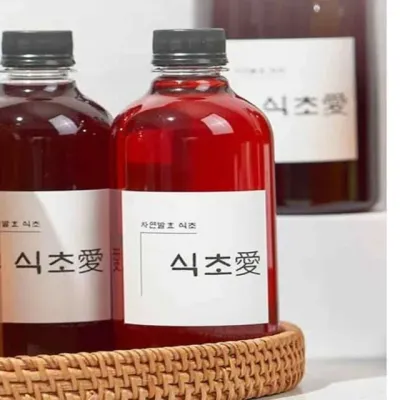 석류식초 500ml 물에타먹는식초 식초음료 자연발효식초 자연식초