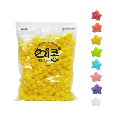 뚝딱 이지콘 별 500pcs 3x1.5cm 만들기 교구 재료