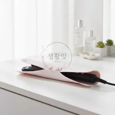 실리콘 내열 헤어기기 케이스 봉고데기파우치 열방지파우치 매직기케이스 미니고데기파우치 접이식케이스