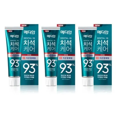 그린 치석 케어 치은염 예방 치약 3개입 잇몸 생활 용품 잡화 욕실 어른 집들이 선물