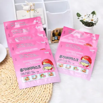 발열 스팀 아이 마스크 라벤더 온찜 아이 마스크 통기성 열이 눈의 피로를 고르게 완