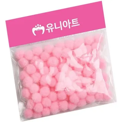 1000 퐁퐁 12mm 털뭉치만들기 크리스마스소품 인형부자재
