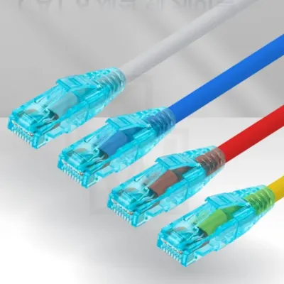 랜 케이블 7m 레드 이지플러그 CAT6케이블 UTP케이블 이더넷케이블 CAT6UTP