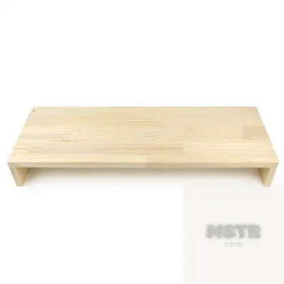 원목 듀얼 모니터 받침대 데스크선반 모니터스탠드 모니터다이 노트북거치대 컴퓨터고정대