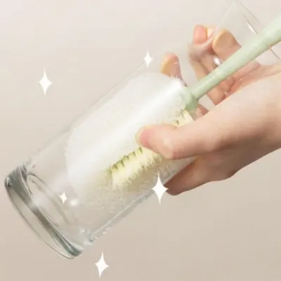 세척 텀블러 젖병 스탠딩 세척솔 물병 컵 수유 육아 젖병솔 물병 도구