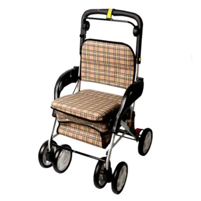 진산메디칼 F-318 고급형 다용도 노인 보행보조차