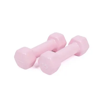 뷰티 육각 덤벨 아령 1.5kg 파스텔핑크 2개
