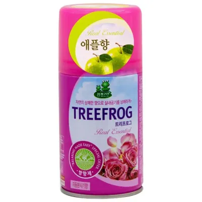 청개구리 트리프로그 자동분사 방향제 173g(280ml) - 사과향