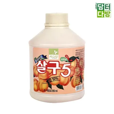 (무배) 차그림 농축과일원액 살구 원액 850ml